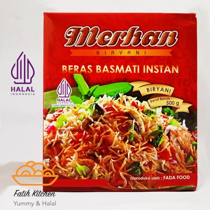 

[Promo]New Merhan Original 500 gram varian Briyani, Mandhi, Kabuli, Kabsah - Paket Beras Basmati dan Bumbu Mandi - Biryani
