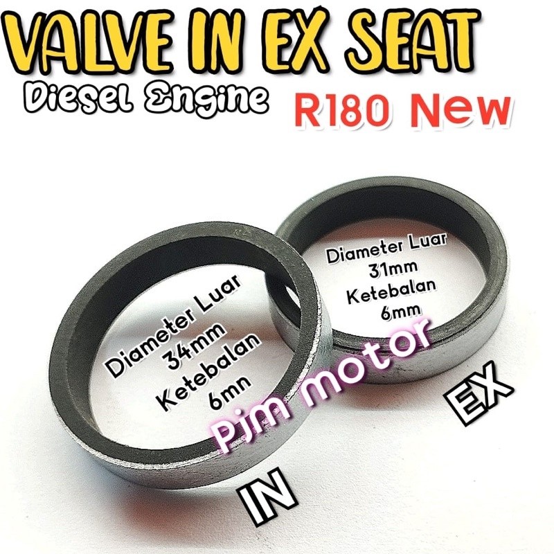

Valve Seat Siting Sitting Klep VALVE Mesin Dongfeng R180 8PK amplas
