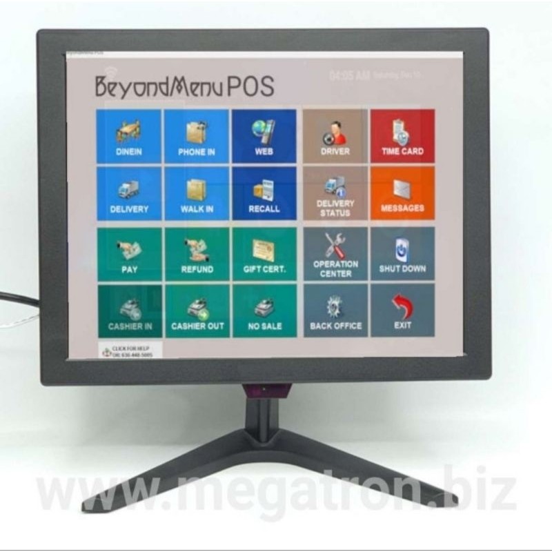 LED Monitor 15 inch ratio 4:3 (input: HDMI, VGA, RCA, BNC)