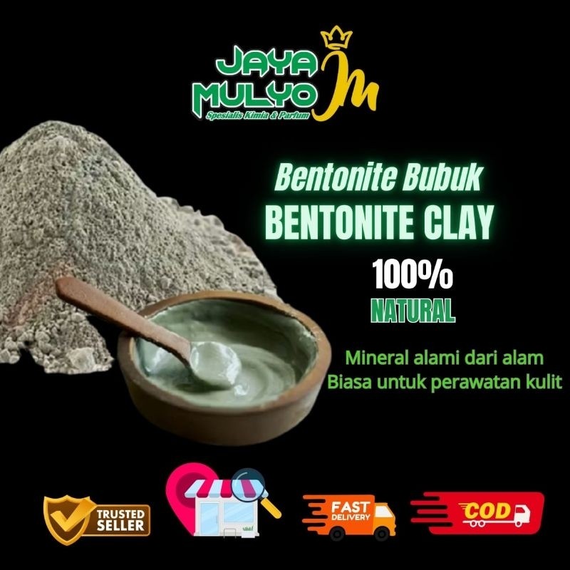 

Bentonite Clay Cosmetic 100gr / Bentonit Bubuk 100gr