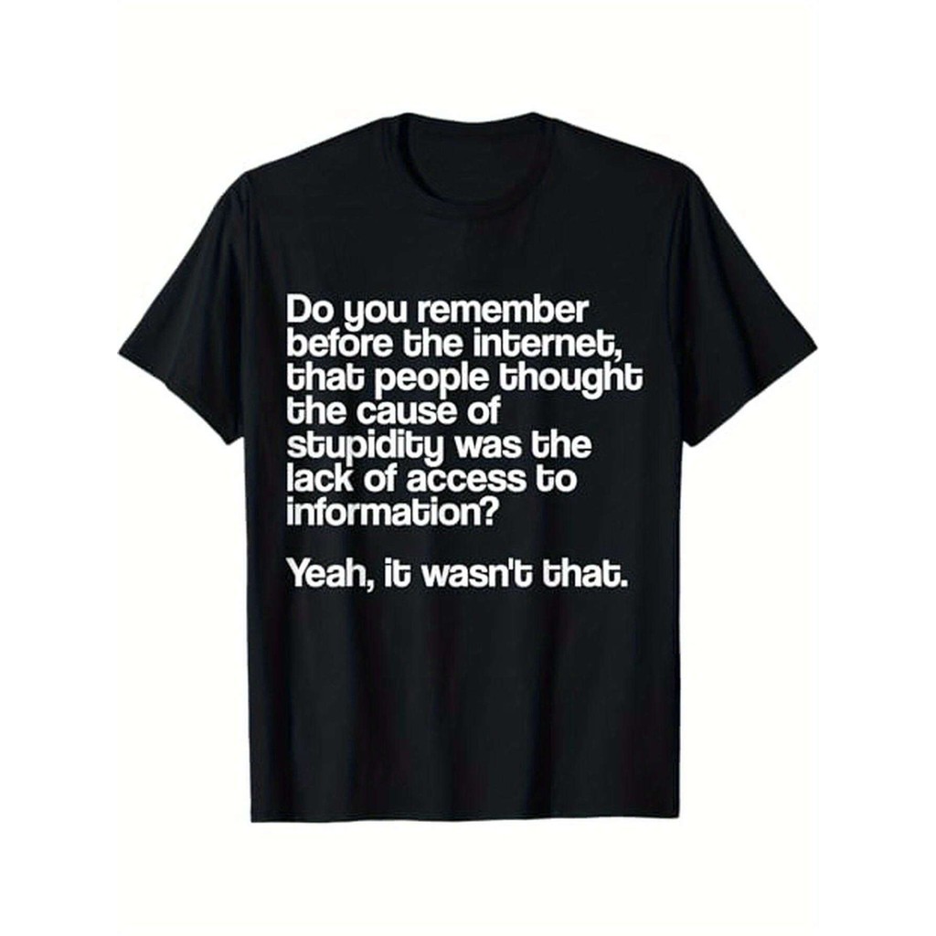 Kaos Pria Motif Meme Humor Bahan Katun Adem Nyaman Dipakai Model Simpel Casual Cocok untuk Sehari ha