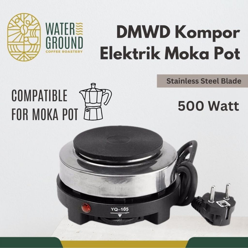 DMWD Pemanas Kopi Susu Air Minuman Mini Heater Stove Pot 500W