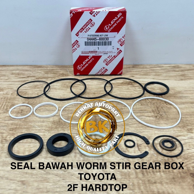 SEAL POWER STEERING KIT BAWAH HARDTOP HARTOP 2F SIL GEARBOX GEAR BOK BOX SEAL WORM WOREM BOREM STIR 