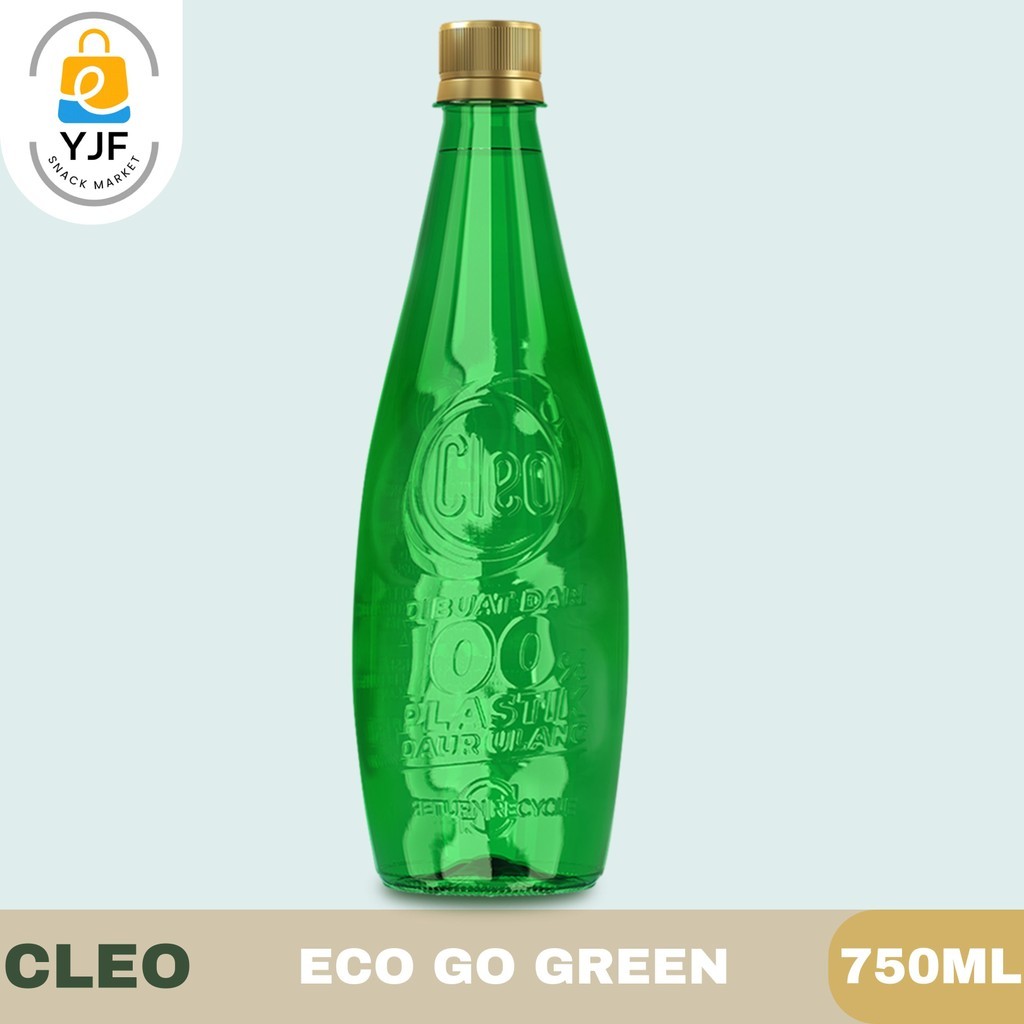 

Cleo Eco Go Green / Air Mineral / Air Minum Botol Hijau 750ml 1 PCS