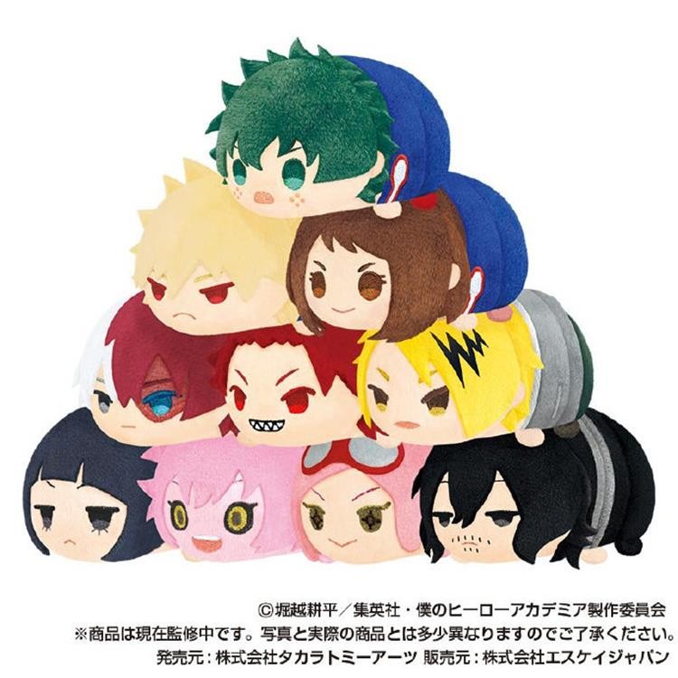 Stuffed 8.5cm Doll My Hero Academia Deku Midoriya Izuku Soft Mochi Mascot Toys For Kids Bag Plush Pe