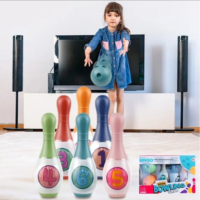 Mainan Bowling Anak Set Bowling Game Set Bowling Mainan Anak