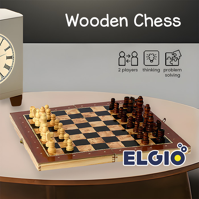 Catur Kayu Premium Wooden Chess