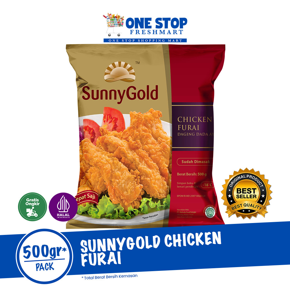 

SUNNYGOLD CHICKEN FURAI 500GR