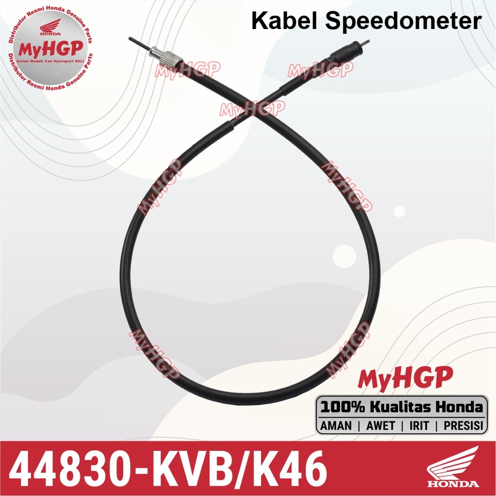 44830K46/KVB - Kabel Speedometer - Vario Karburator FI eSP LED Techno CBS FI Carburator Injeksi Inje