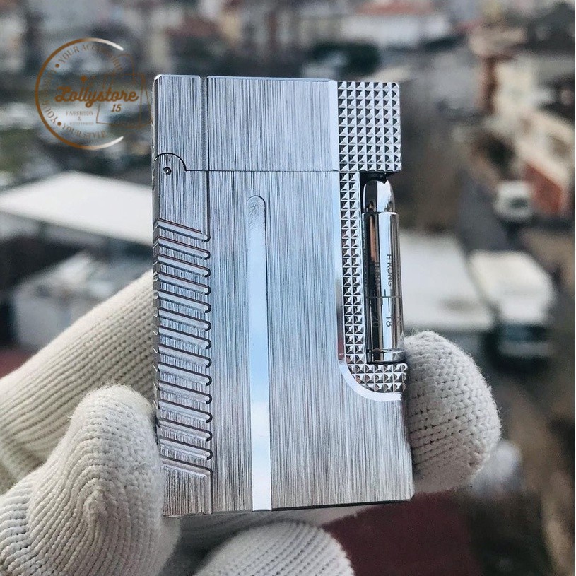 Korek Api St Dupont Chrome Plated 007 Paris Premium Quality