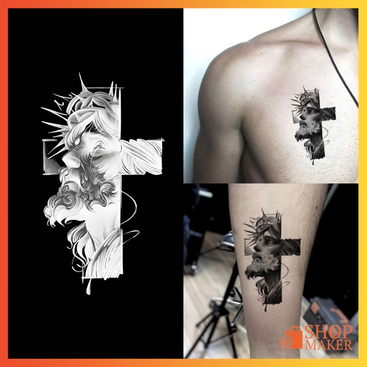 SALIB Fruit Ink Tato Semi Permanen Tato Temporer 15 Hari Wudhu Friendly 11x8 cm