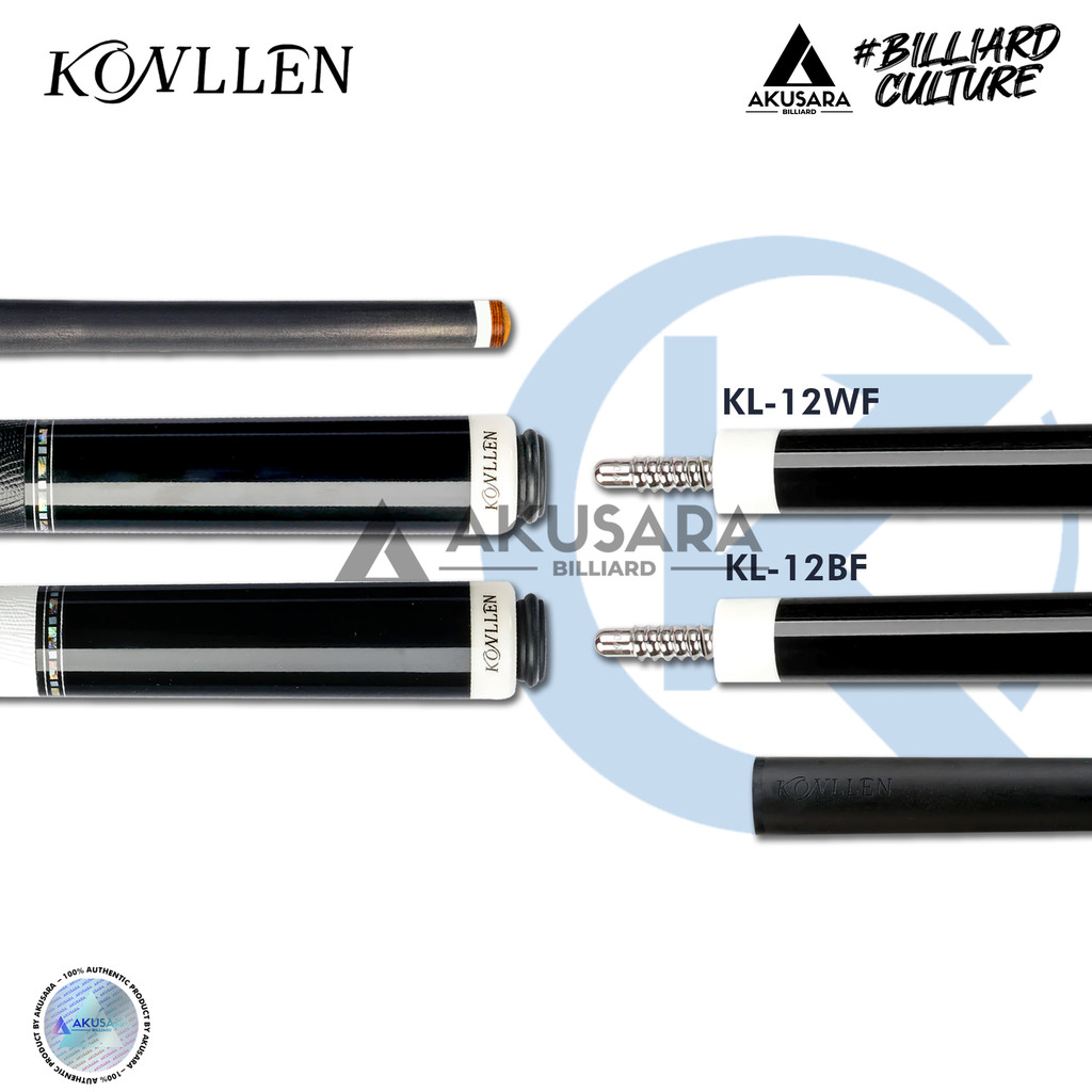 Stik Billiard Konllen KL-12F Stik 12.5mm Carbon Fiber Cue