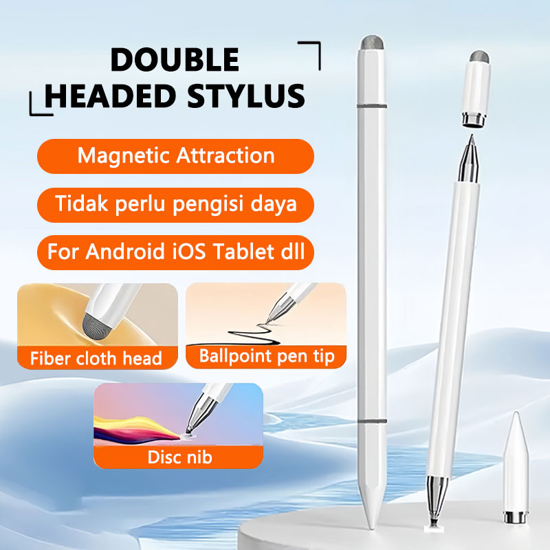

3 in 1 Stylus Pen Touch Tablet Drawing Pen Magnetik Pen Touch No need to charge Universal All Device