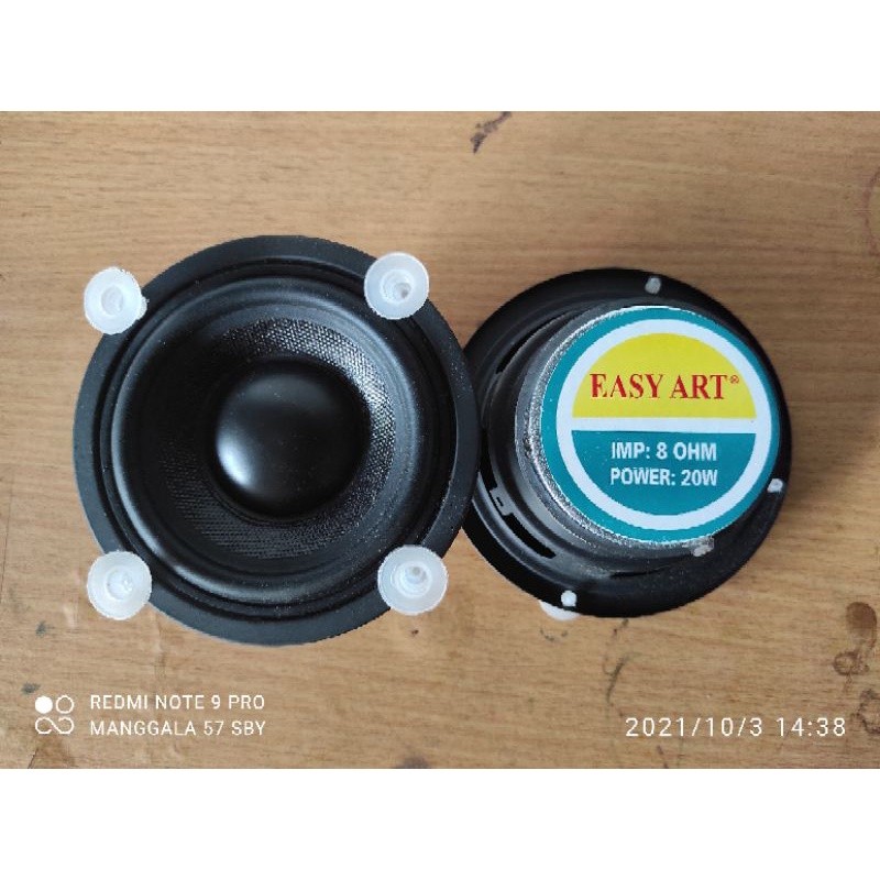 spiker speaker 4inch 4in 4" murah bagus easy art