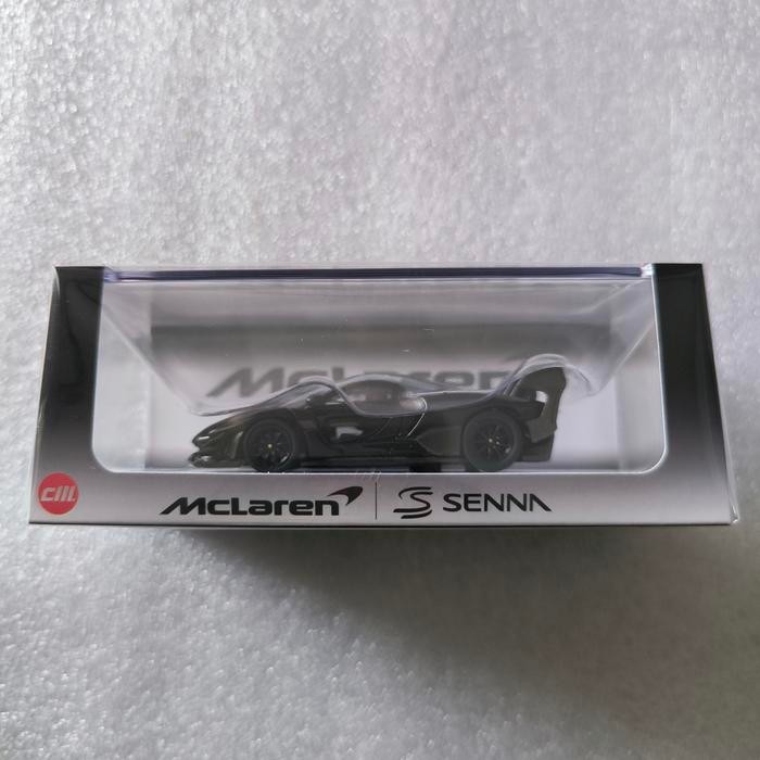 DIECAST CM MODEL MCLAREN SENNA GTR BLACK