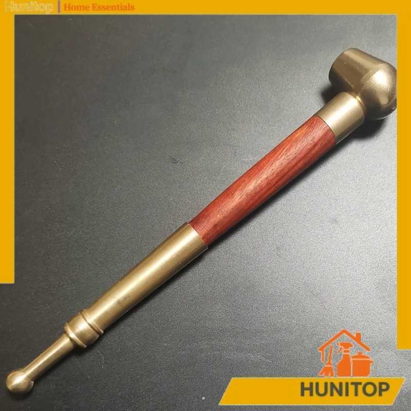 FUMI Pipa Rokok Tobacco Smoking Pipe Metal Straight Chinese Style - TB1