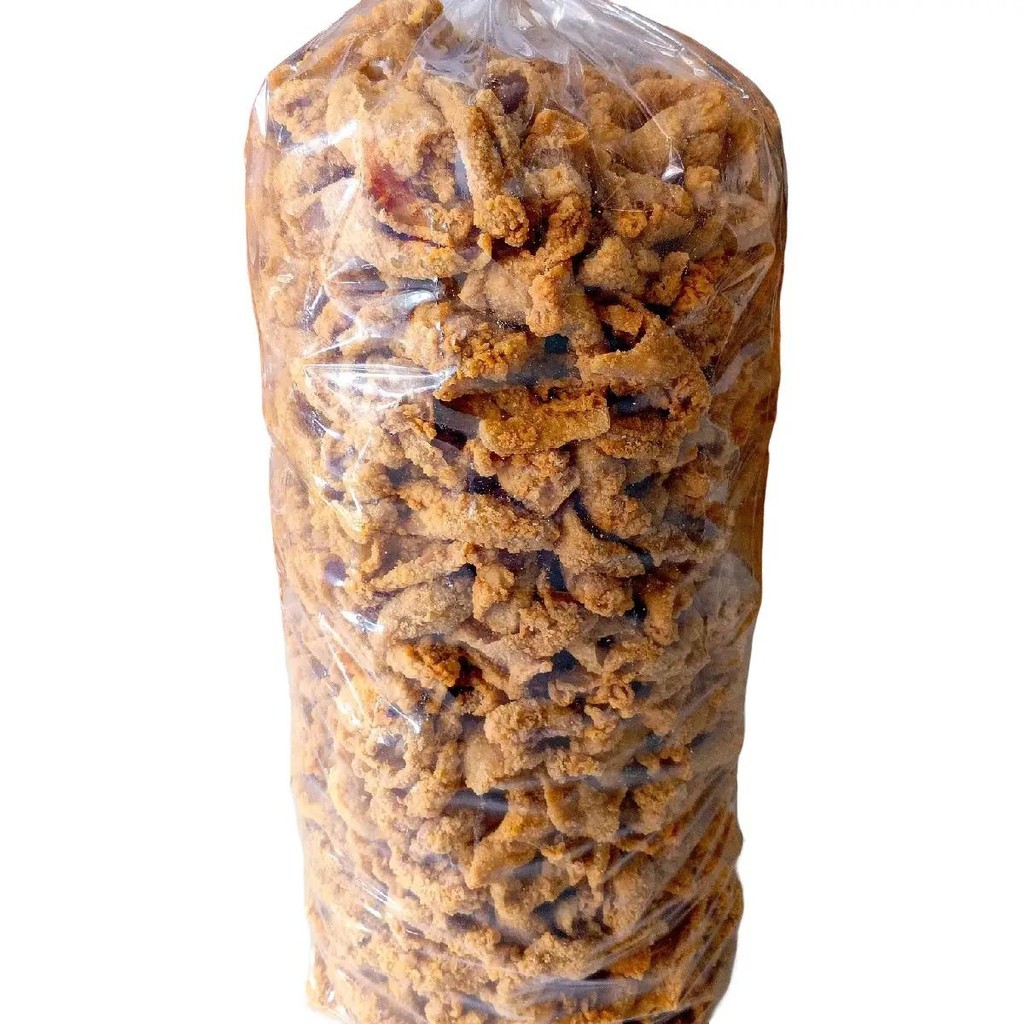 

Kulit Ayam Crispy Original Gurih dan Pedas Daun Jeruk Kemasan 1 Bal (5 kg) - Snacks - Food