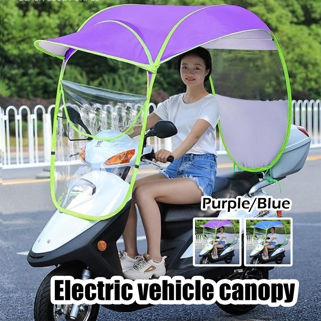 Payung Motor / payung motor anti hujan dan panas / payung motor full tirai / payung motor beat anti 