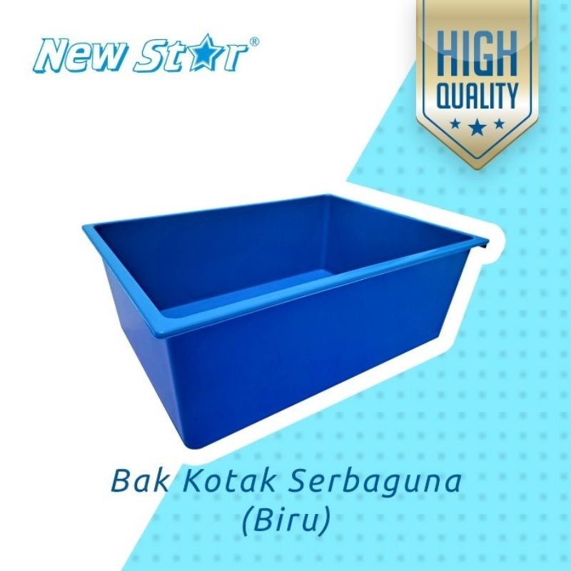 12pcs Baskom Plastik Besar Kotak TEBAL / Litter Box Kucing TEBAL. Bak Guppy Gupi. Bak Cat. Tempat Ma
