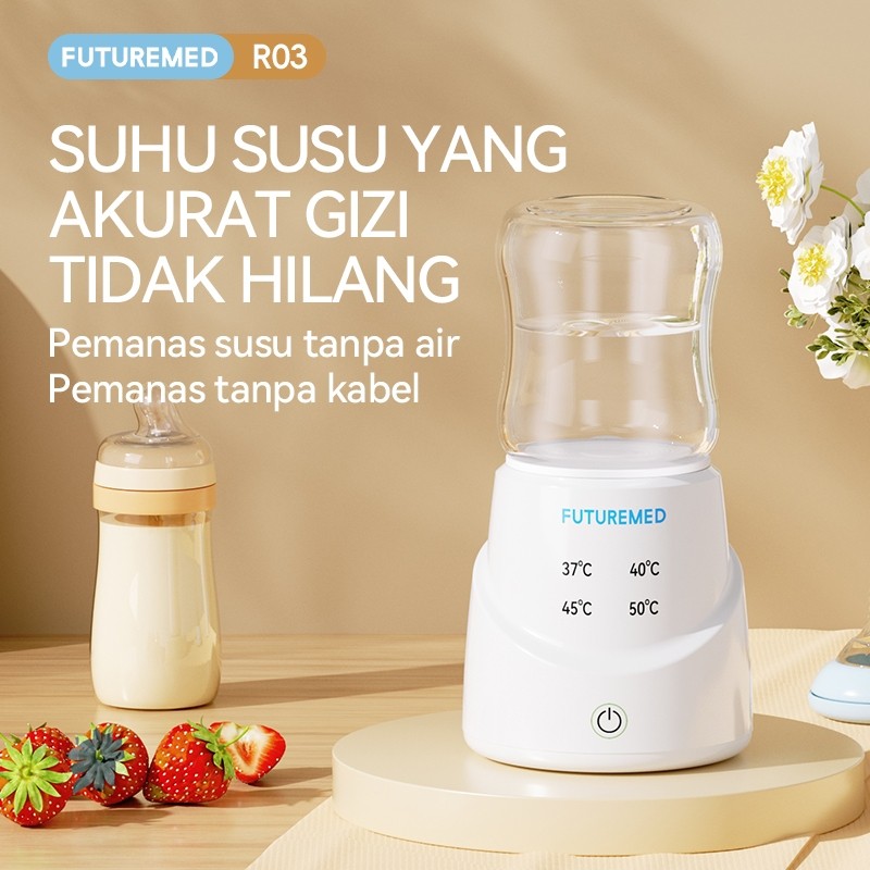 FUTUREMED Milk Bottle Warmer / Penghangat ASI /Alat Pemanas ASI Susu Bayi/Penghangat Susu Portabel