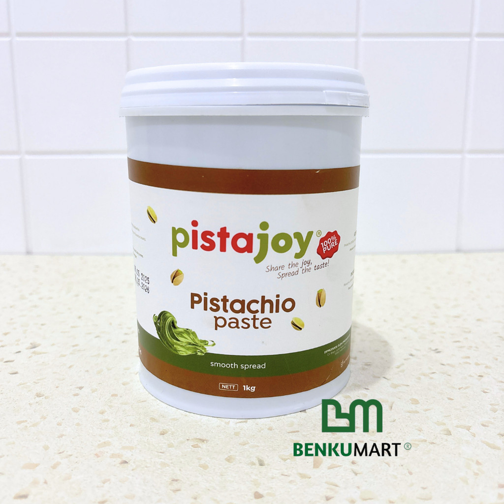 

Pistajoy 100% Pistachio PASTE Smooth (1 KG) | PURE PASTA Pistachio 1000gr