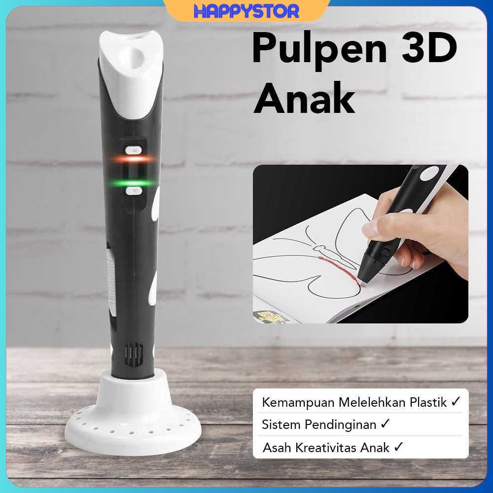 

Pulpen 3D Anak Printing Magic Drawing Filament EU Plug - P62-2