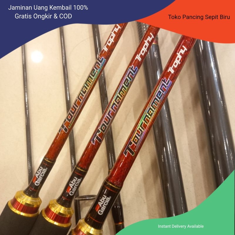 Joran Abu Garcia Tournament Trophy 632UL, 662UL, 702XH, 662PE 4, 702PE 5 | Full Fuji | X Warp JORAN 