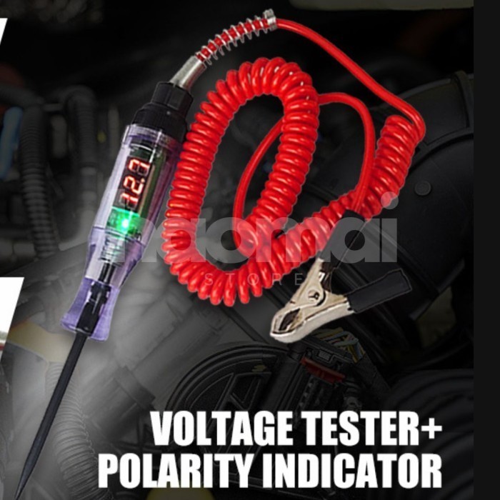 Tespen Digital DC 5-120V Automotive Circuit Tester Obeng Tespen Listrik Mobil Motor Truk TERLARIS