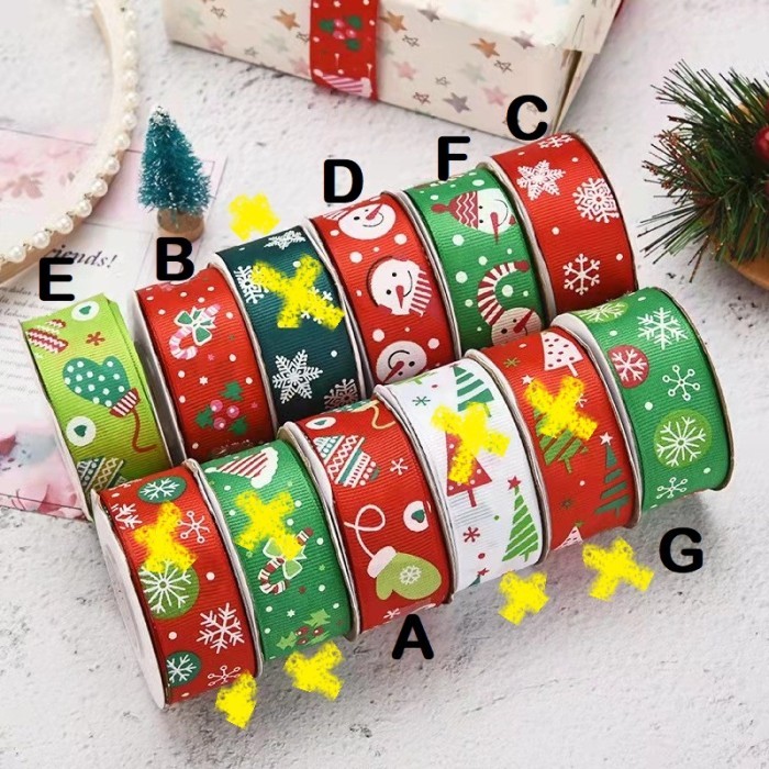 Pita Natal Wrapping Merry Christmas Pita Merry Christmas 2.5 cm - Pita F