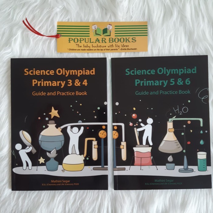 

Science Olympiad Primary Guide and Practice Book - Primary 5&6