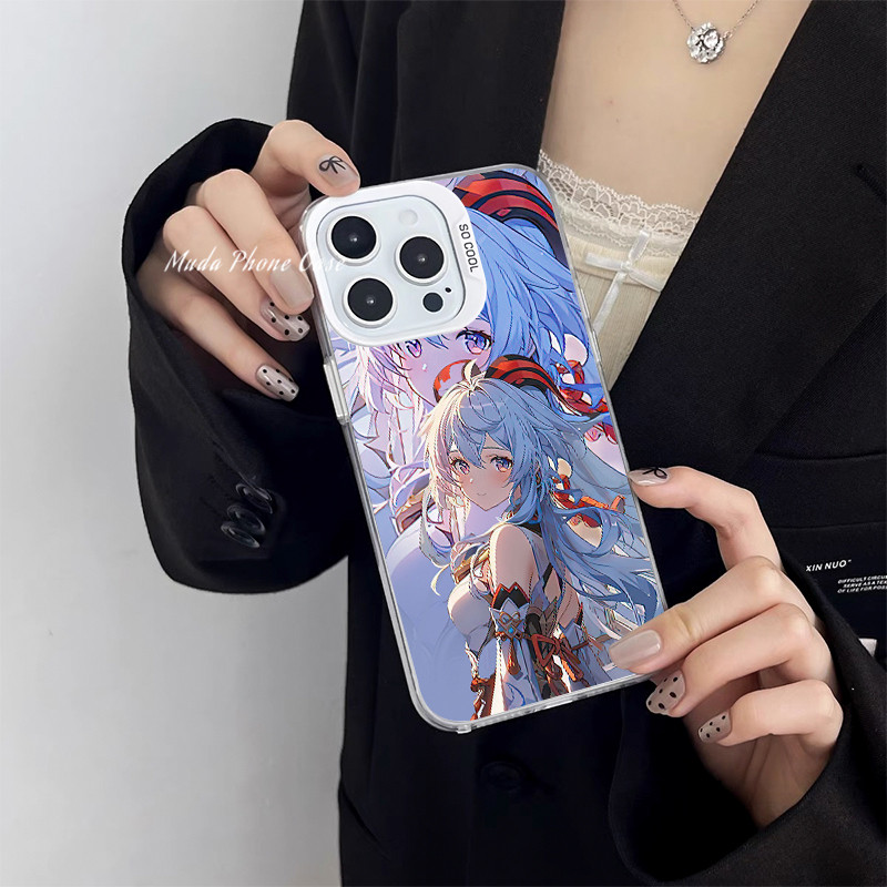 Infinix Case Genshin impact Ganyu Case Infinix Hot 9 10 11 30 PLAY 30 30I 40 40PRO NOTE 12G96 30 30P