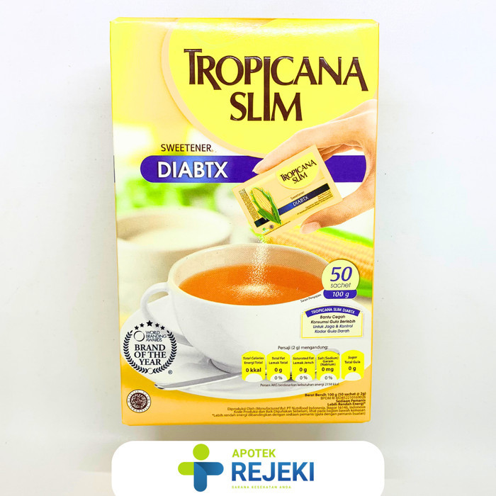 Tropicana Slim Diabtx 50 Sachet