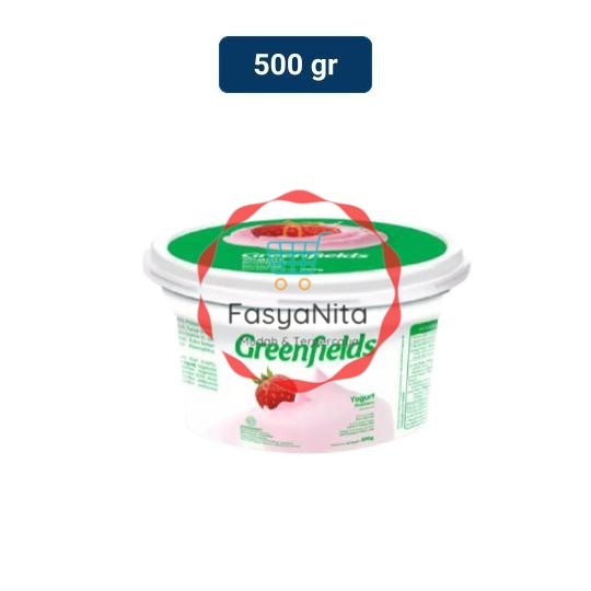 

Greenfields Stirred Yogurt Strawberry 500 gr - Fasyanita Denpasar