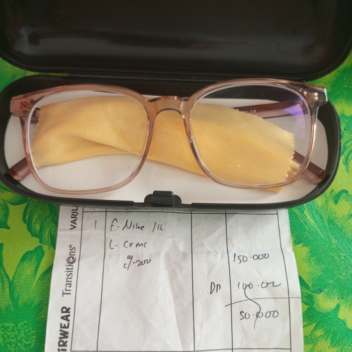 JUAL RUGI Kacamata Optik baca jarak jauh minus -2.00