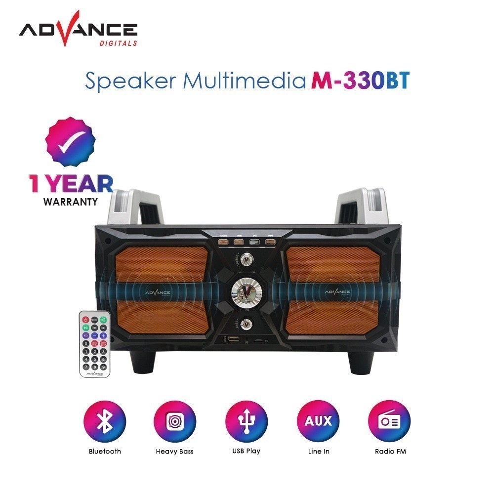 Speaker Advance Speaker Bluetooth M330BT/speaker multimedia M330BT advance/Speaker Karaoke Advance