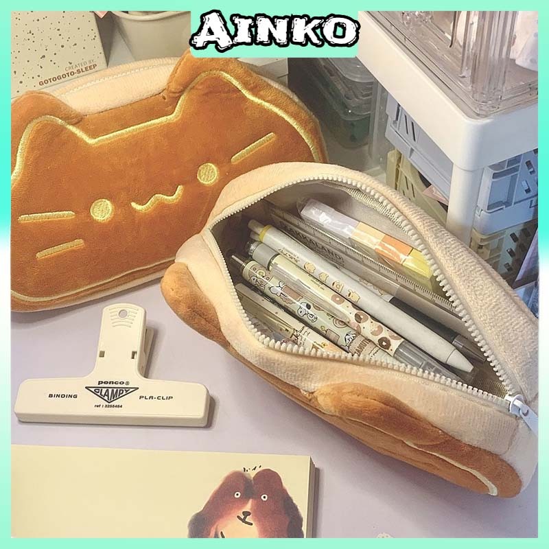 

Tas Pena Kucing Lucu Kotak Pensil Zipper Kartun Tempat Pensil Karakter Cat Kapasitas Besar Pencil Case Siswa Pensil Kotak