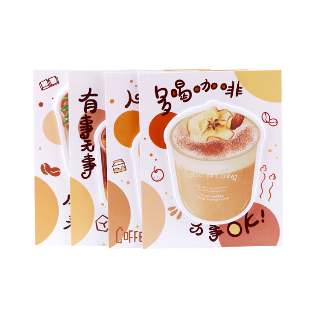 

J2 - Sticky note Korean Milk juice Notes paper lucu Memo tempel minuman korea