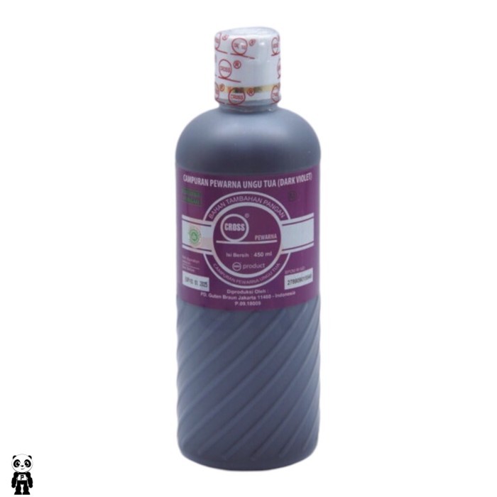 

Cross Pewarna Ungu tua 450ml Dark Violet Oil Based Food Coloring