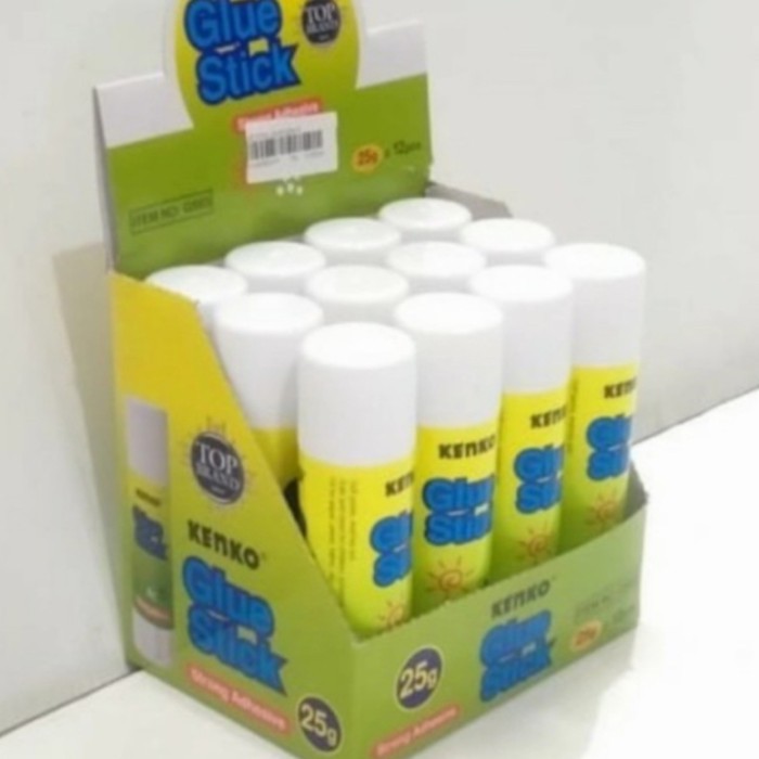 

Glue Stick Kenko / Lem Kertas 25 gr - 1 box isi 12 pcs