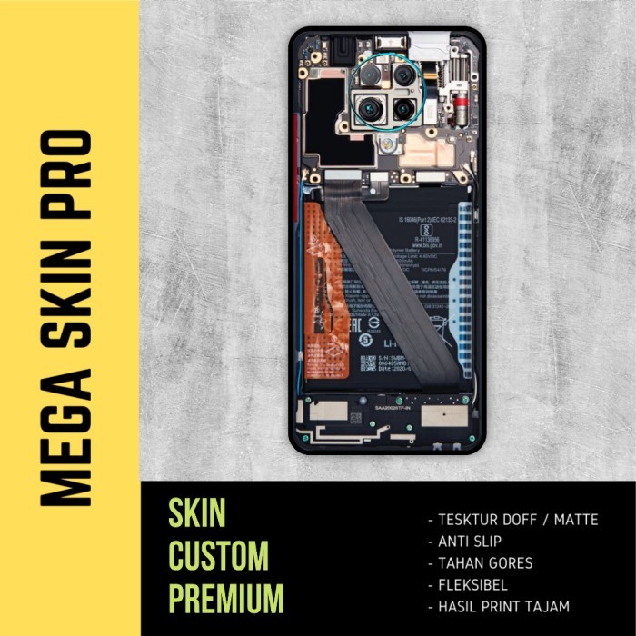 Skin Poco F2 Pro Full body - isi 2 buah - teardown mesin promo