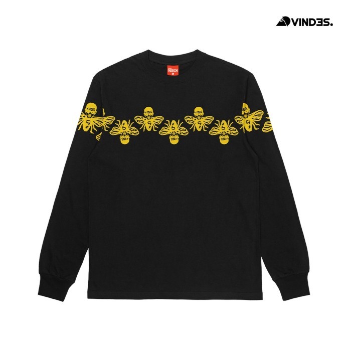 Vindes Store - Kaos - OomLeo Out V2 Black - LS - XXL