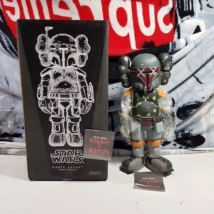 Kaws Boba Fett Boneka Star wars | Perfect replica