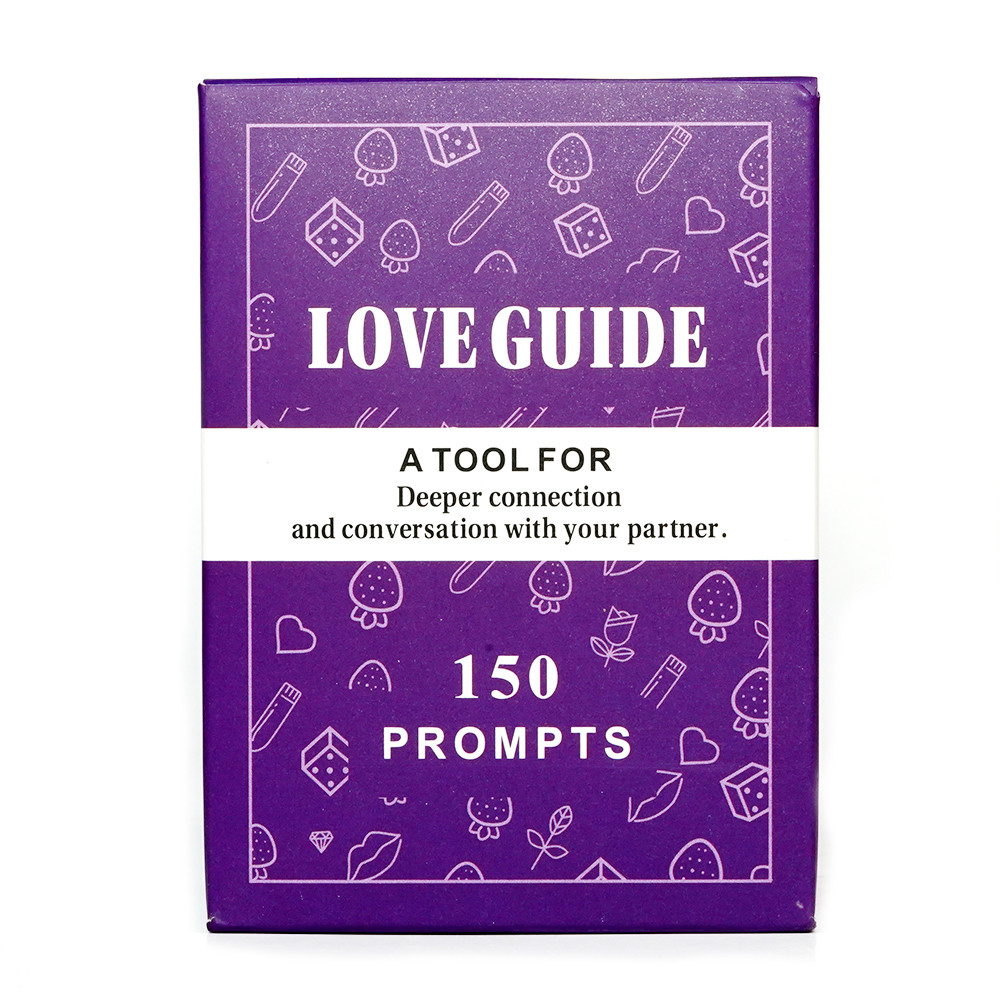 

LOVE GUIDE - A TOOL FOR Deeper connection and conversation with your partner Strengthen Relationships Card Game