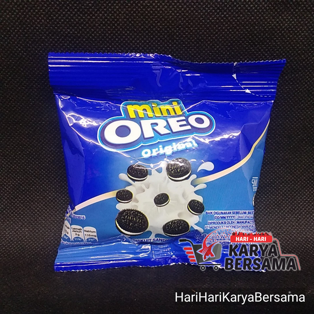 

BISKUIT OREO MINI VANILLA PACK 23GR