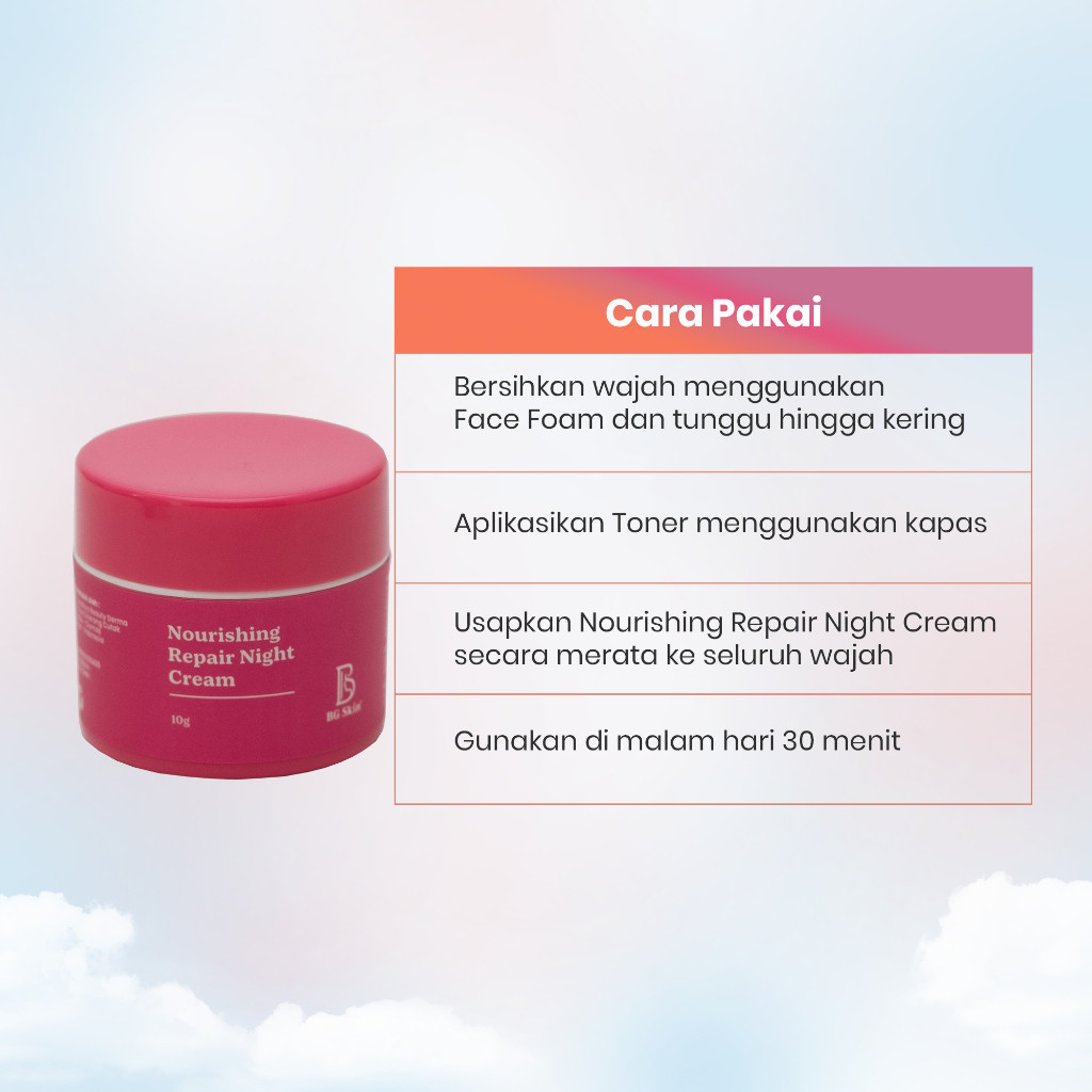 BG Skin Nourishing Repair Night Cream/BG SKIN NIGHT CREAM PLATINUM