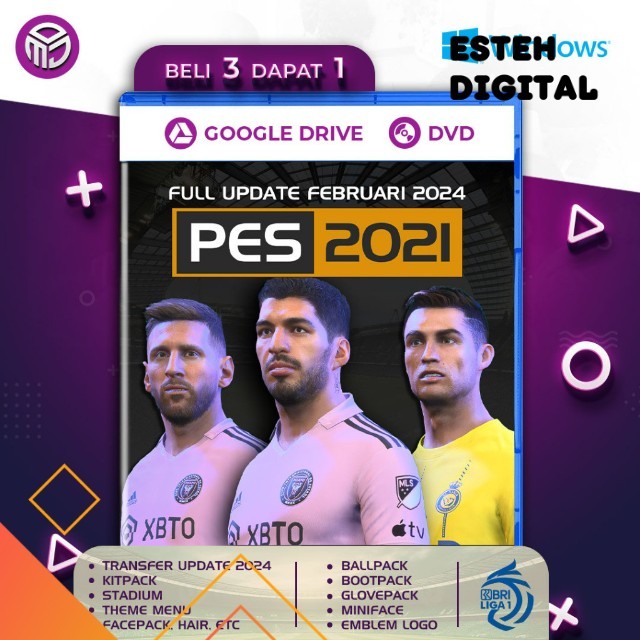 PES 2021 Pro Evolution Soccer 2021 dan Patch Season 2023 ES TEHH