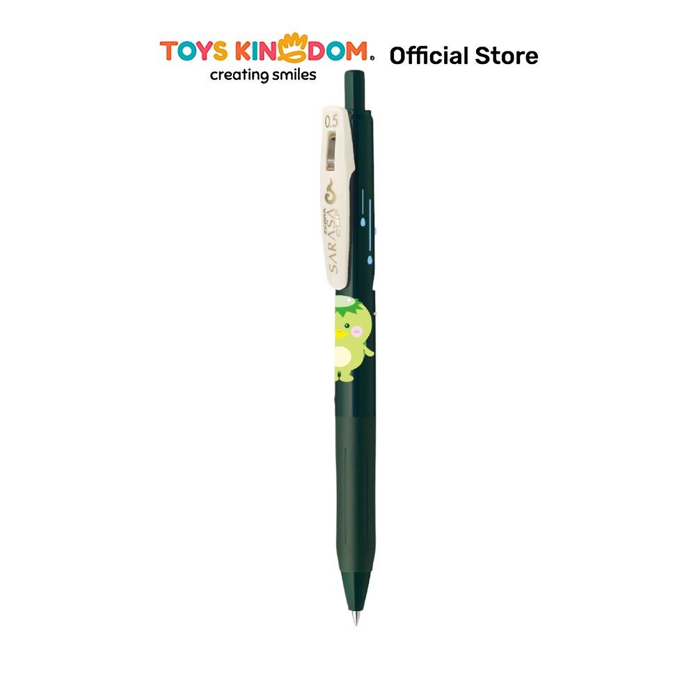 

Toys Kingdom Zebra 0.5 mm Sarasa Pulpen Gel Green Black Monster Vintage Clip Pena Ballpoint Pen Bolpoin Alat Tulis