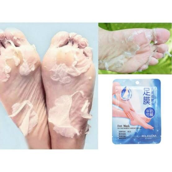 ROLANJONA foot mask spa / masker kaki smooth peeling