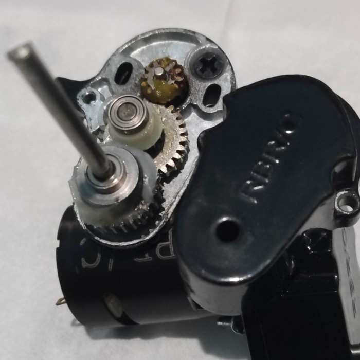 gearbox metal hi speed WPL D12 D42 - Putih