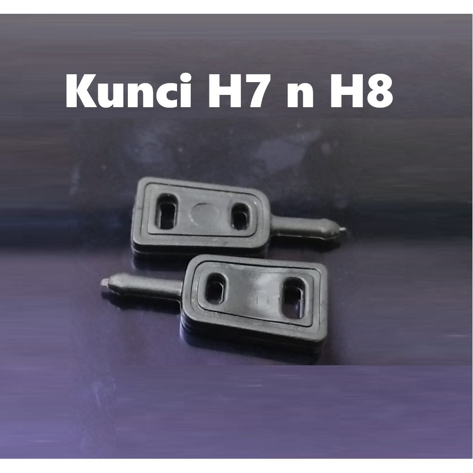 2pc Kunci Plastik Reptile Box Breeding Box H7 n H8